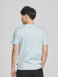 Футболка KELME Round Neck Short Sleeve T-Shirt Light Blue