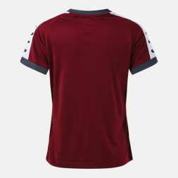 ФУТБОЛКА С КОРОТКИМ РУКАВОМ HEROIC БОРДОВЫЙ АНТРАЦИТ