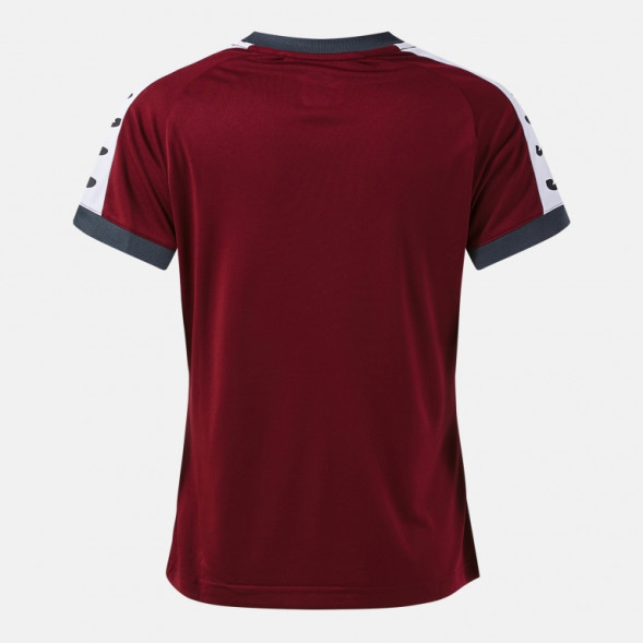 ФУТБОЛКА С КОРОТКИМ РУКАВОМ HEROIC БОРДОВЫЙ АНТРАЦИТ