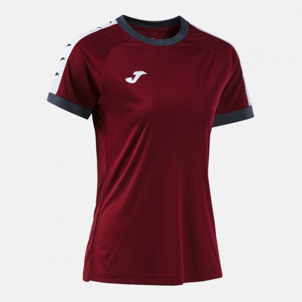 ФУТБОЛКА С КОРОТКИМ РУКАВОМ HEROIC БОРДОВЫЙ АНТРАЦИТ