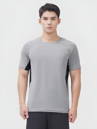 Футболка KELME Round Neck Short Sleeve T-Shirt Grey