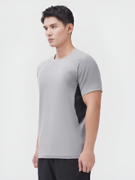 Футболка KELME Round Neck Short Sleeve T-Shirt Grey