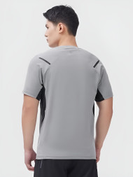 Футболка KELME Round Neck Short Sleeve T-Shirt Grey