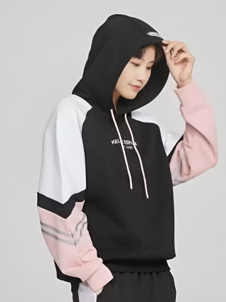 Худи KELME Hooded Sweater (Black/White)