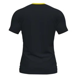 Футболка игровая JOMA с коротким рукавом FLAG II Черный-желтый