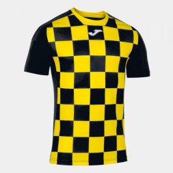 Футболка игровая JOMA с коротким рукавом FLAG II Черный-желтый