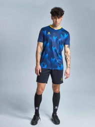 Футбольная форма KELME Short-Sleeved Football Suit (Dark Blue/Black)