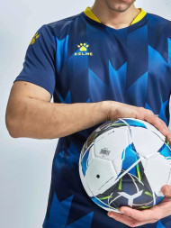 Футбольная форма KELME Short-Sleeved Football Suit (Dark Blue/Black)