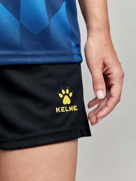 Футбольная форма KELME Short-Sleeved Football Suit (Dark Blue/Black)