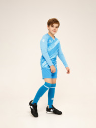 Детский комплект (лонгслив, шорты) KELME Long Sleeve Goalkeeper Suit Light Blue