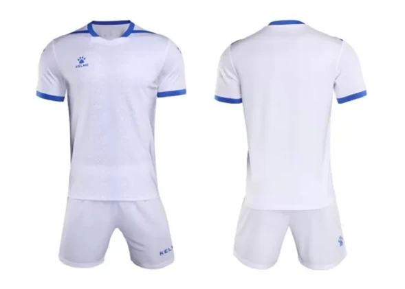 Футбольная форма KELME Short Sleeve Football Uniform White