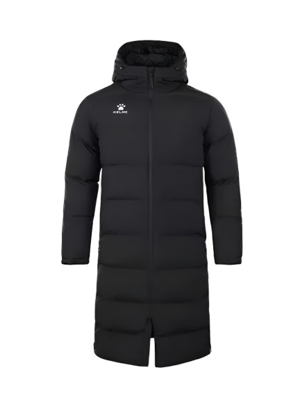 Пуховик KELME Men's Long Clothes Black