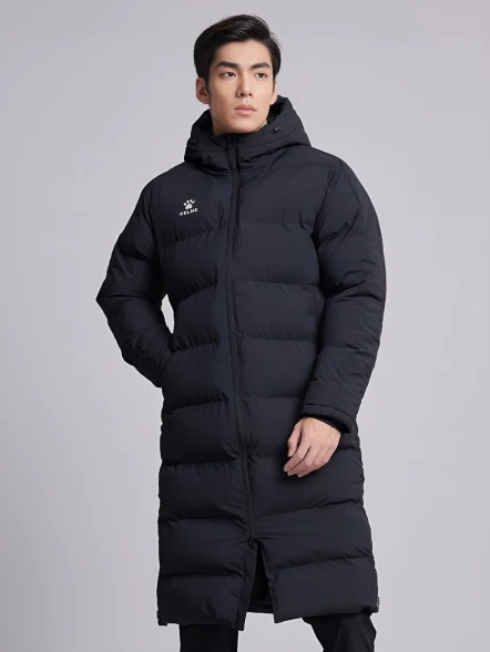 Пуховик KELME Men's Long Clothes Black
