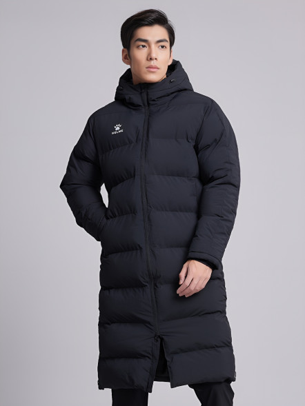 Пуховик KELME Men's Long Clothes Black