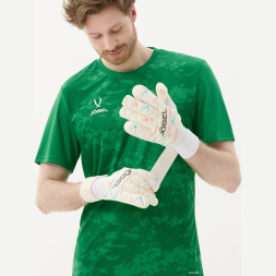 Перчатки вратарские JOGEL Legend UL4 Roll Negative, белый