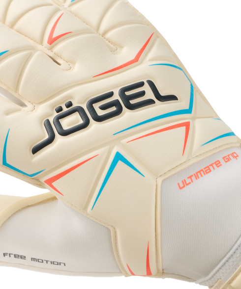 Перчатки вратарские JOGEL Legend UL4 Roll Negative, белый