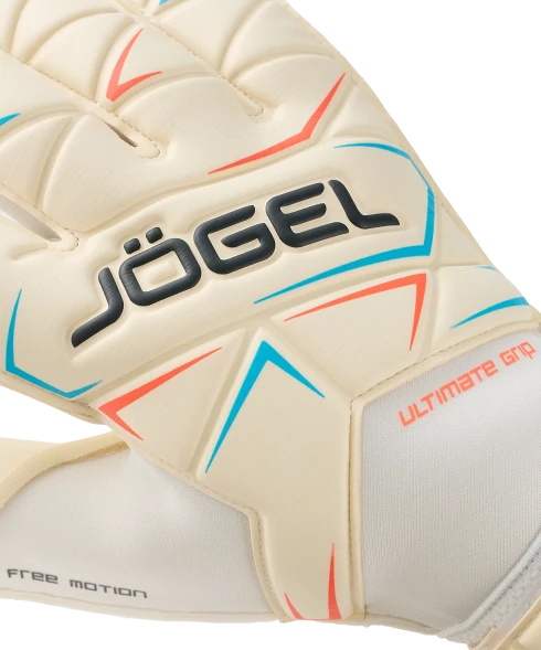 Перчатки вратарские JOGEL Legend UL4 Roll Negative, белый