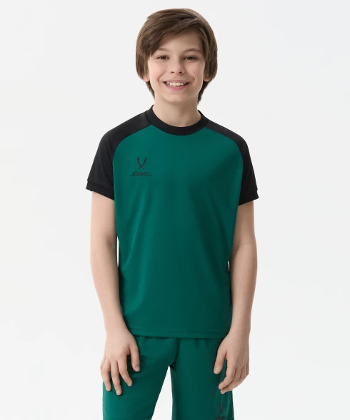 Футболка игровая JOGEL CAMP Reglan Jersey, темно-зеленый, детский