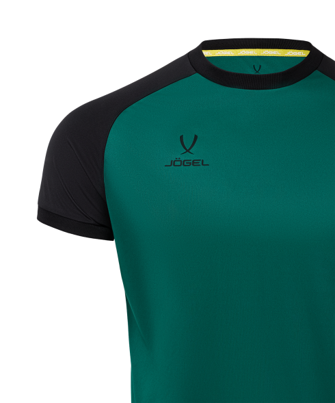 Футболка игровая JOGEL CAMP Reglan Jersey, темно-зеленый, детский