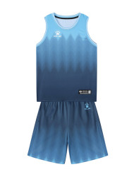 Детская баскетбольная форма KELME Children's Basketball Uniform Light Blue