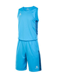 Детская баскетбольная форма KELME Children's Basketball Uniform Light Blue