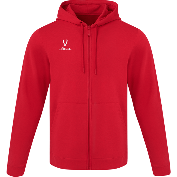 Флисовое худи на молнии JOGEL ESSENTIAL Cotton Fleece FZ Hoodie, красный, детский