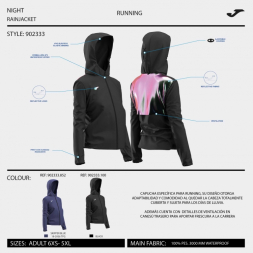 CHUBASQUERO R-NIGHT AZUL