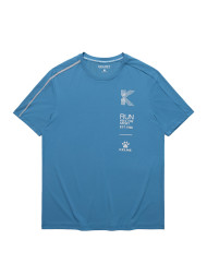 Футболка KELME Round Neck Short Sleeve T-shirt Light Blue