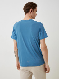 Футболка KELME Round Neck Short Sleeve T-shirt Light Blue