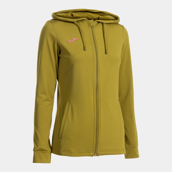 CHAQUETA CON CAPUCHA SCULPTURE II VERDE