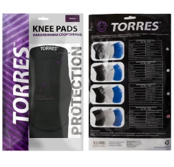 Наколенники спортивные TORRES Active