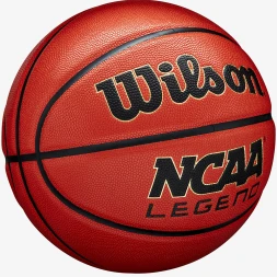 Мяч баск. WILSON NCAA Legend, WZ2007601XB, р.5, композит, бутил. камера, оранжево-черный