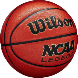 Мяч баск. WILSON NCAA Legend, WZ2007601XB, р.5, композит, бутил. камера, оранжево-черный