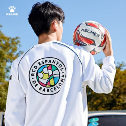 Свитшот KELME Crew Neck Sweater White