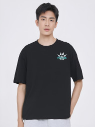 Футболка KELME Round Neck Short Sleeve T-Shirt Black