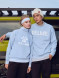Свитшот KELME Round Neck Sweater Light Blue