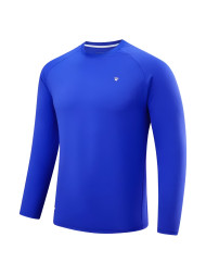 Лонгслив KELME Crew Neck Long-sleeved T-shirt Blue