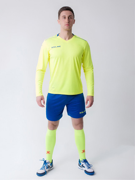 Футбольная форма KELME Long Sleeve Football Set (Light Green/Blue)