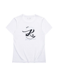 Футболка KELME Round Neck Short Sleeve T-Shirt White