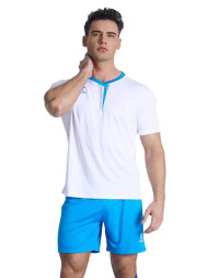 Футбольная форма KELME S/S Football Set (White/Light Blue)