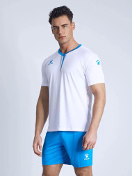 Футбольная форма KELME S/S Football Set (White/Light Blue)