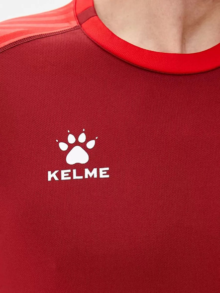 Футбольная форма KELME Short Sleeve Football Uniform Burgundy