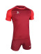 Футбольная форма KELME Short Sleeve Football Uniform Burgundy