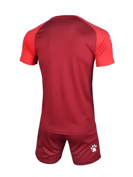 Футбольная форма KELME Short Sleeve Football Uniform Burgundy