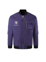 Бомбер KELME Reversible Baseball Jacket Dark Blue