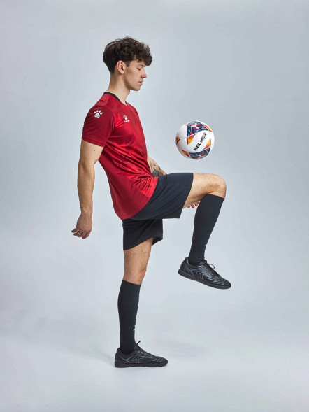 Футбольная форма KELME Short-Sleeved Football Suit (Burgundy/Black)