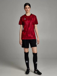 Футбольная форма KELME Short-Sleeved Football Suit (Burgundy/Black)