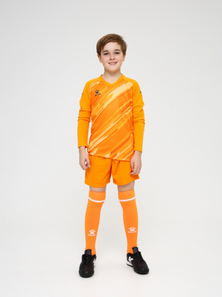 Детский комплект (лонгслив, шорты) KELME Long Sleeve Goalkeeper Suit Orange