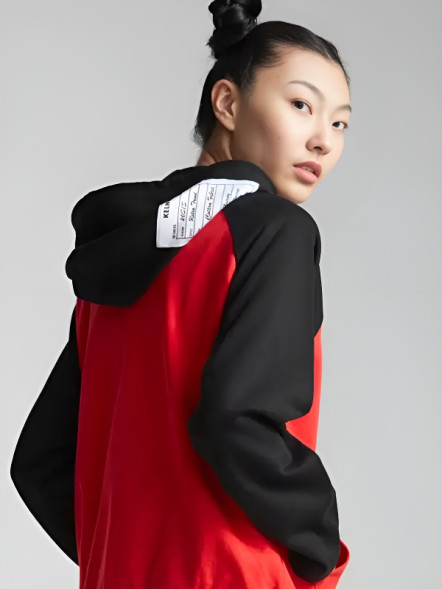 Худи KELME Hooded Sweater (Red/Black)