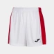 Женские игровые шорты JOMA ACADEMY III Белый-красный